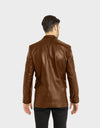 ANGELO MEN'S BLAZER | COGNAC